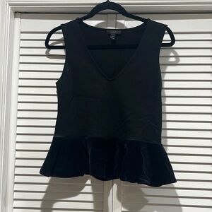 Peplum tank
